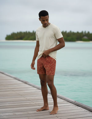 Muskmelon Mirage Men's Swim Trunks bikini — Dripper