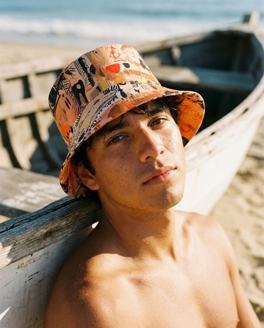 Muskmelon Momentum bucket hats — view 1 of 2