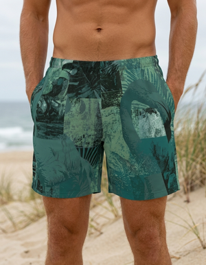 Alexandrite Flamboyance men's swim trunks