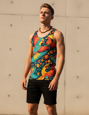 Ember Tank Top Men's Tank Top — Dripper