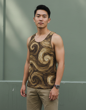 Amber Haze Orion Tank Top Men's Tank Top — Dripper