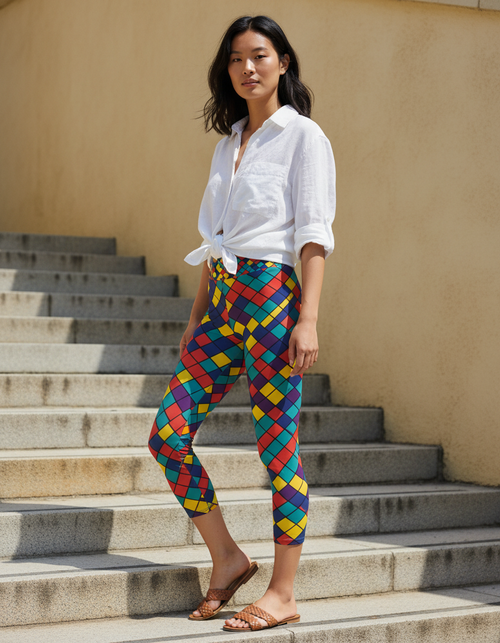 Vortex capri yoga leggings