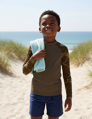 Kids Coffee Bean Mizu kids rashguards
