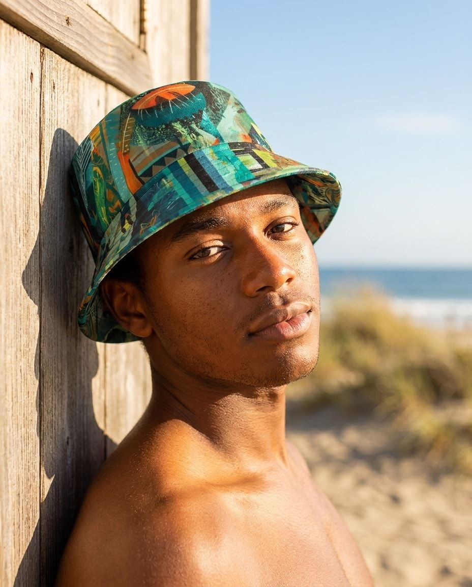 Runway Emerald Abyss bucket hats — view 1 of 2