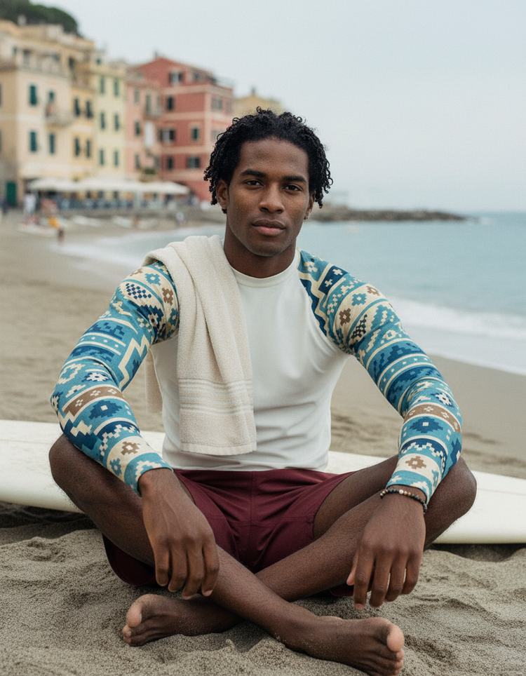 Men's Argentinian Patterns Rash Guard