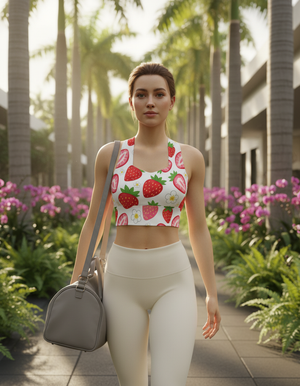 Berry Longline Sports Bra Longline Sports Bra — Dripper