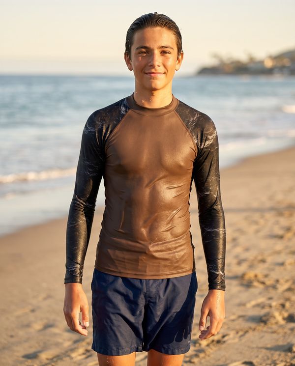 Obsidian Collection boys youth rashguards