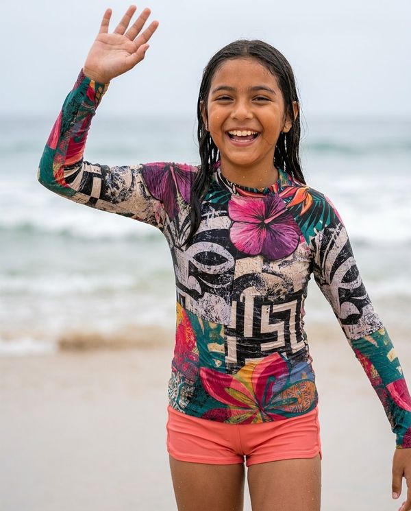 Kahiko girls rashguards