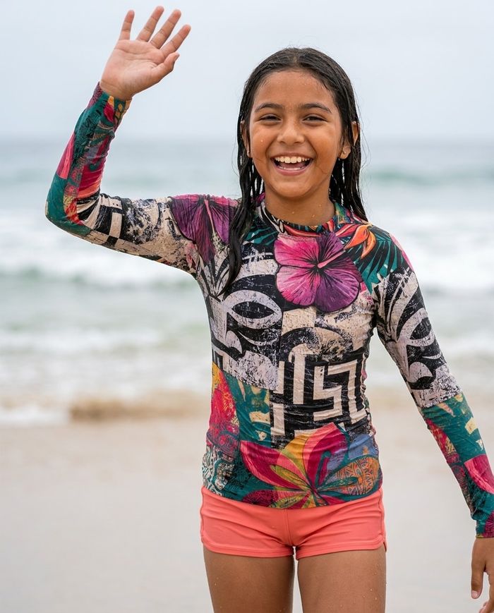 Rashguard — Girls Kanaloa