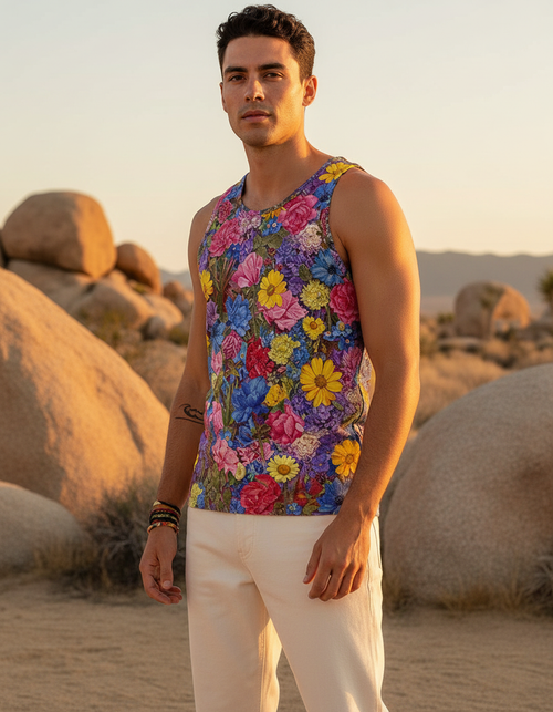 Meadow Tank Top Men's Tank Top — Dripper