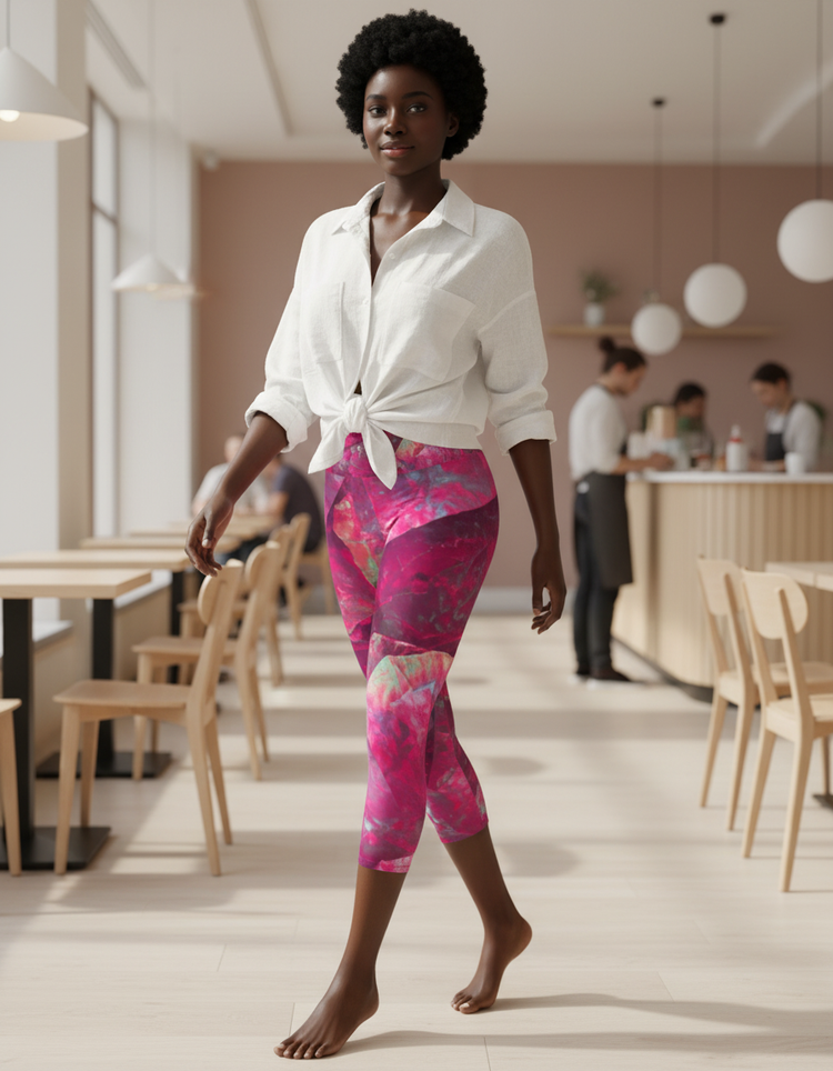 Women's Opal Yoga Capri Leggings