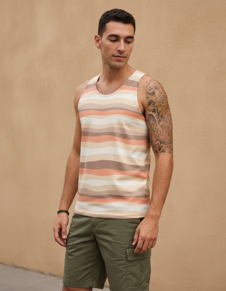 Men's Rainbow Tank Top