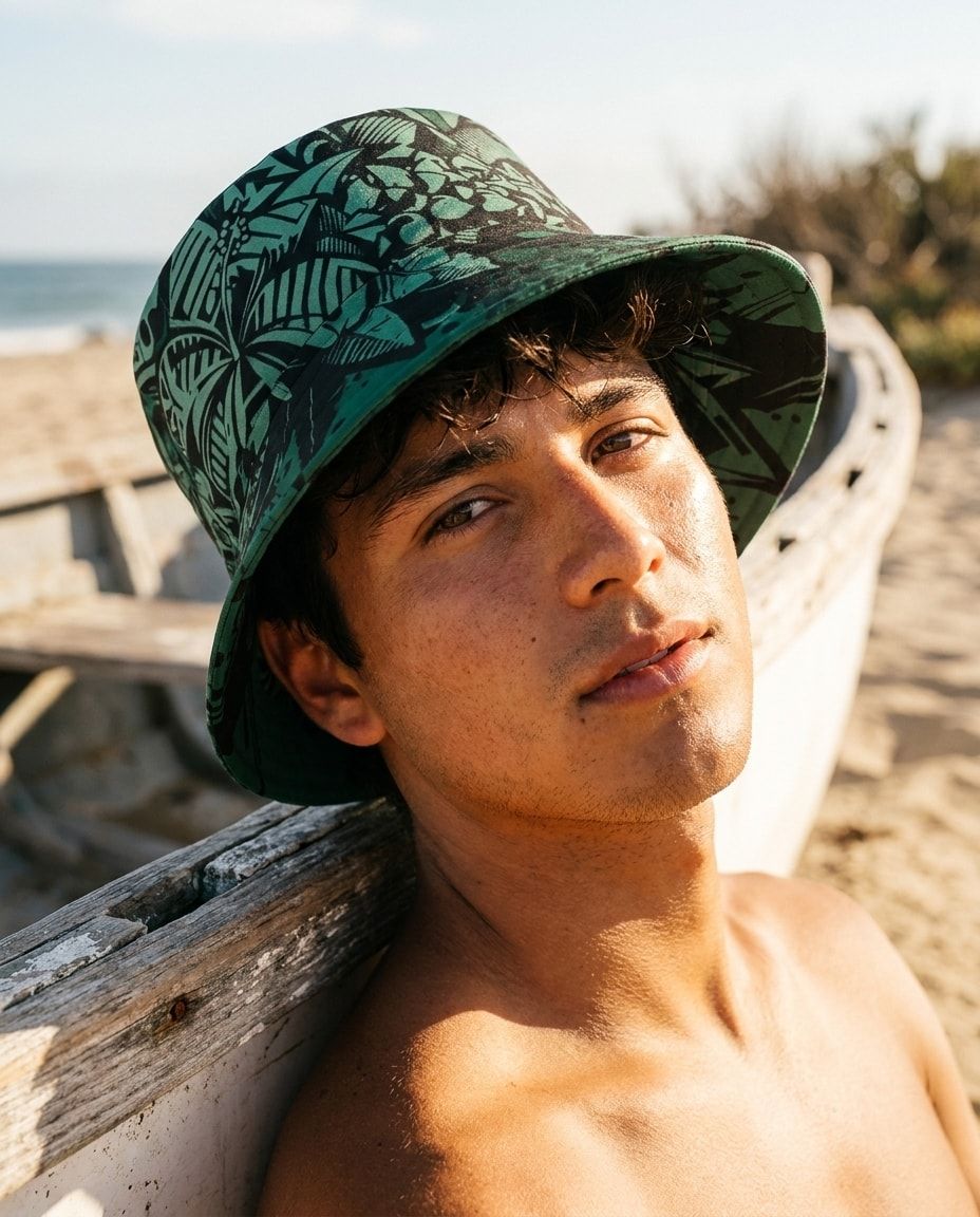 Runway Emerald Lani Uli bucket hats — view 1 of 2