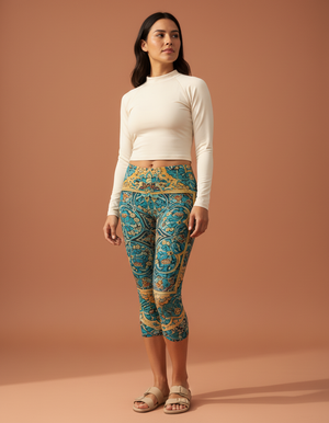 Sultan capri leggings