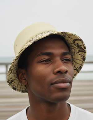 Art Nouveau bucket hats