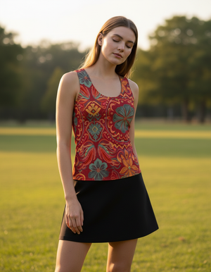 Tonal Tank Top Women's Tank Top — Dripper