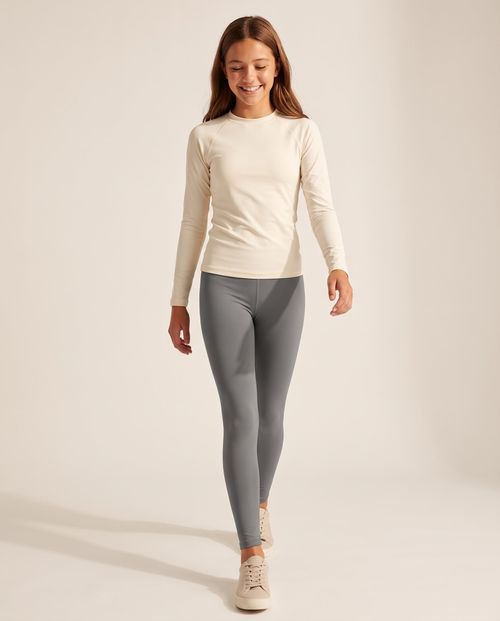 Gray Girls Youth Leggings Girls Youth Leggings — Lolekai