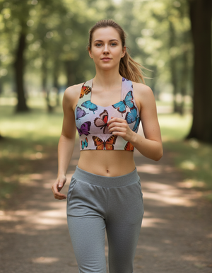Elysium Sports Bra Longline Sports Bra — Dripper