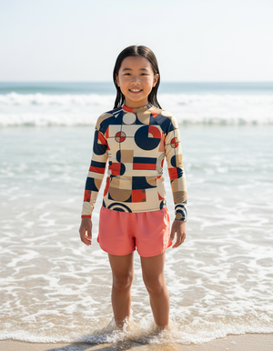 Amber Haze Form Youth Rash Guard bikini — Dripper