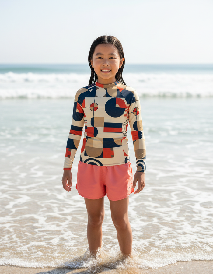 Rashguard — Youth Amber Haze Form