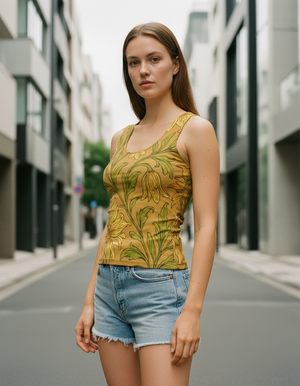 Women's Lemon Yellow Sundance women's tank tops
