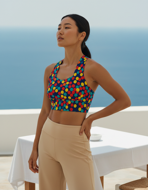 Yori Sports Bra Longline Sports Bra — Dripper