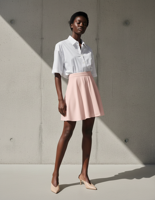 Millennial Pink Beach Skirt