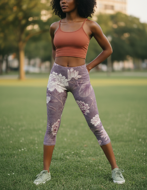 Burnished Lilac Jingdezhen leggings
