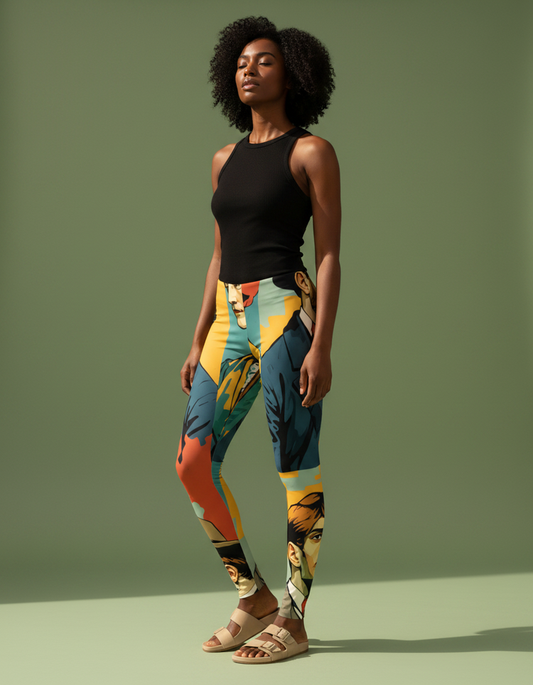 Women's Toulouse-Lautrec Poster Palette Leggings