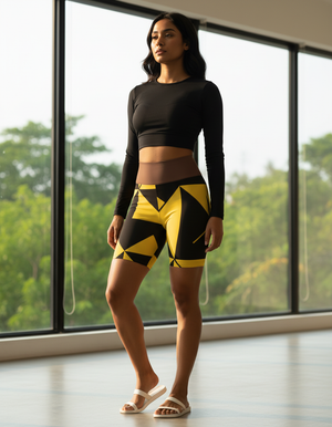 Vortex Yoga Shorts Yoga Shorts — Dripper