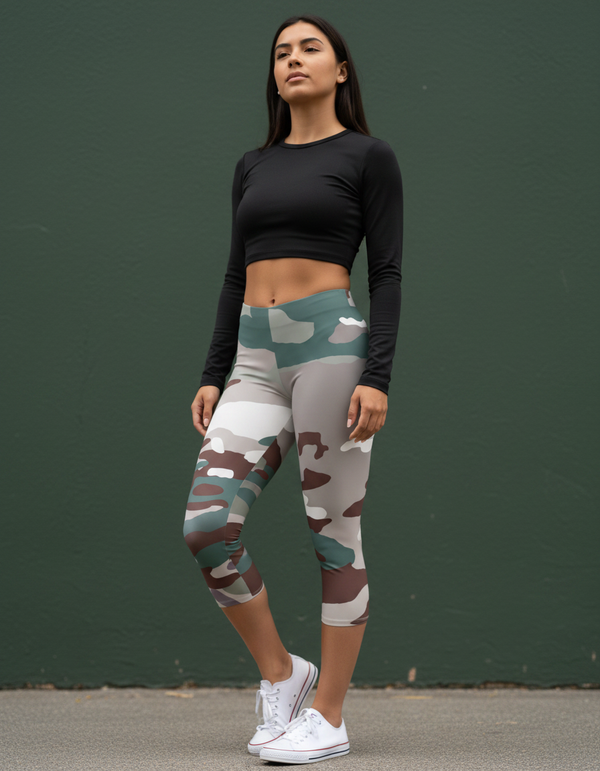 Camo Collection Capri Leggings capri leggings