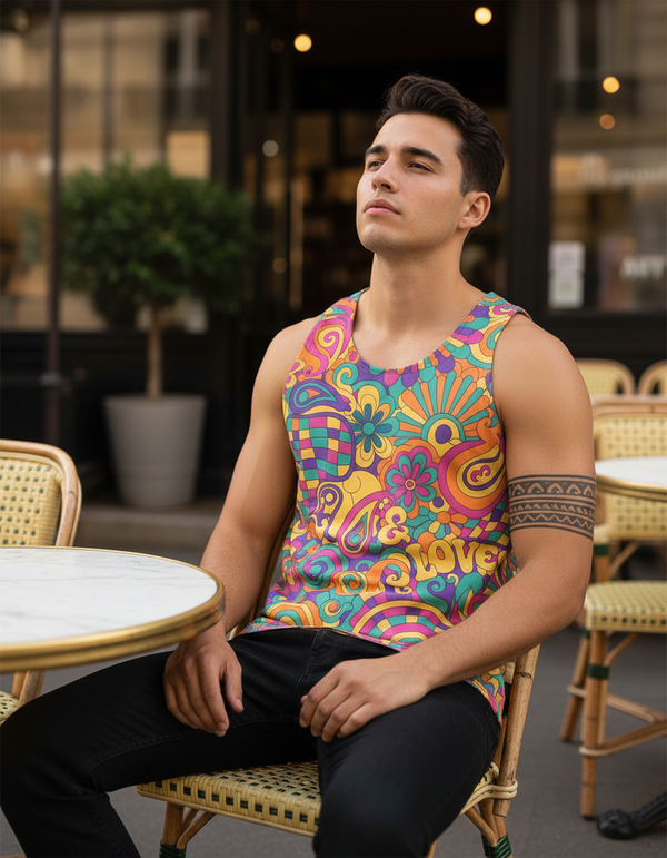 Psychedelic Collection Tank Tops tank tops