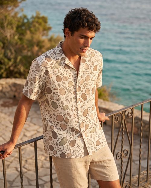 Shingle men's hawaiian shirts