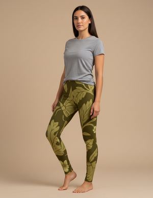 Acacia Lush full-length leggings