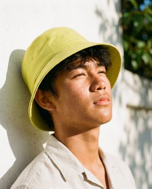 Unisex Acacia Berry & Petal Bucket Hat Bucket Hat — Lolekai