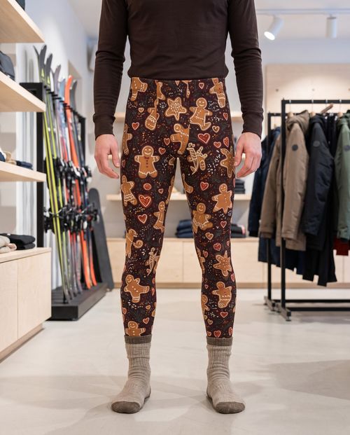 Gingerbread Base Layer Bottoms men's base layers