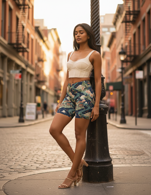 Shinkai women's short shorts