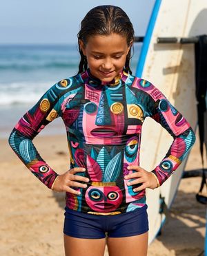 Girls Pele girls rashguards