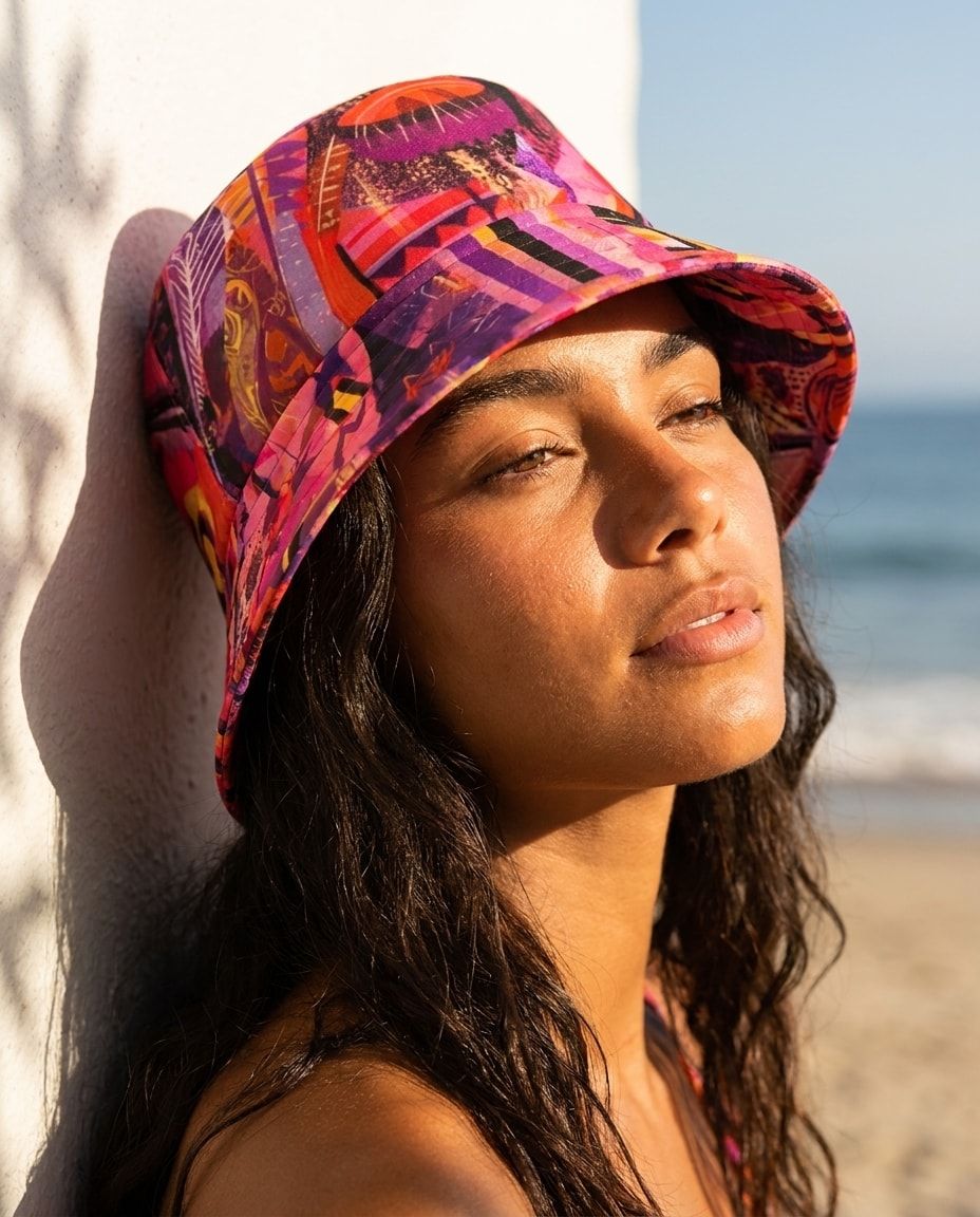 Hot Pink Abyss bucket hats — view 1 of 2