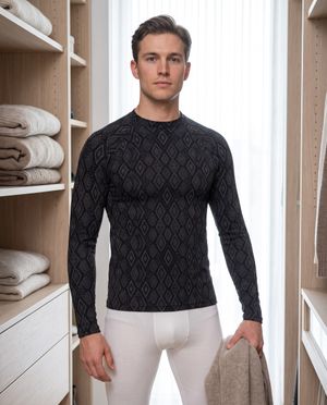 Lozenge Base Layer Men's Rashguard — Lolekai