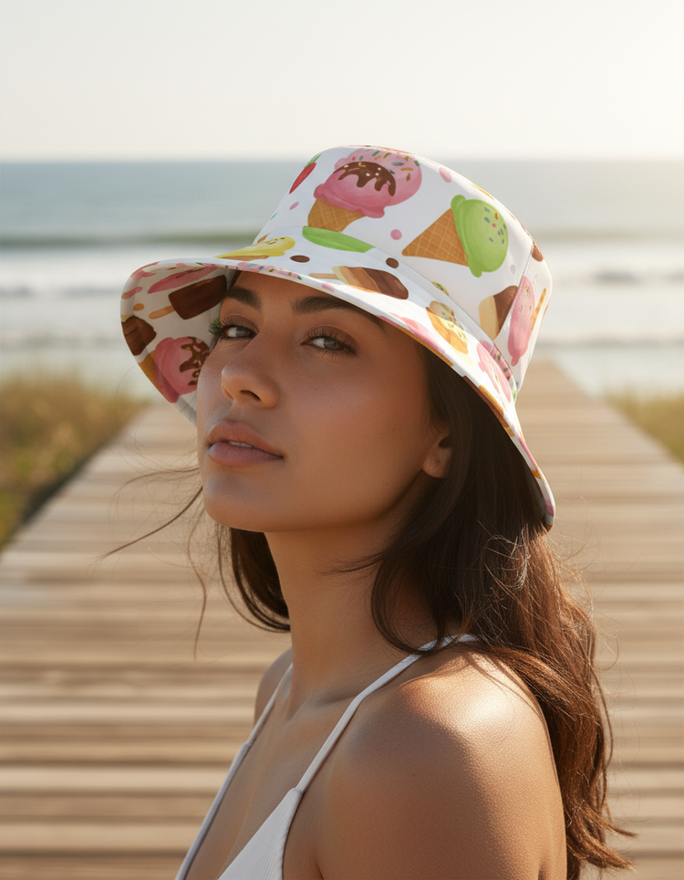 Chill Breeze Frost Bucket Hat