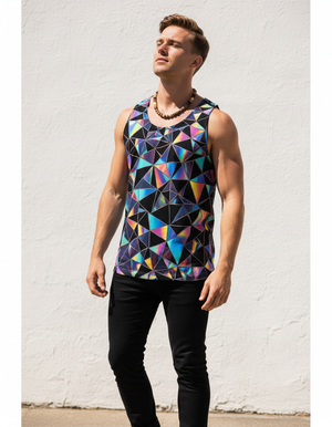 Men's Refraction tank tops
