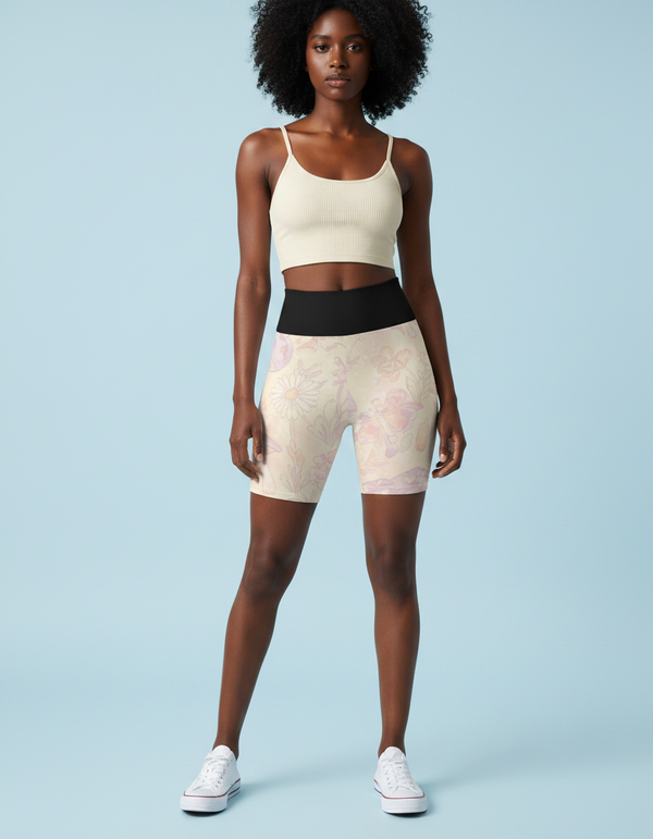 Cottagecore Collection Yoga Shorts yoga shorts