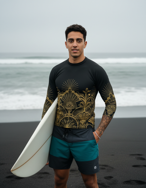 Gilded Deco Rash Guard rashguards