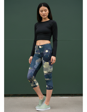 Serenity capri leggings