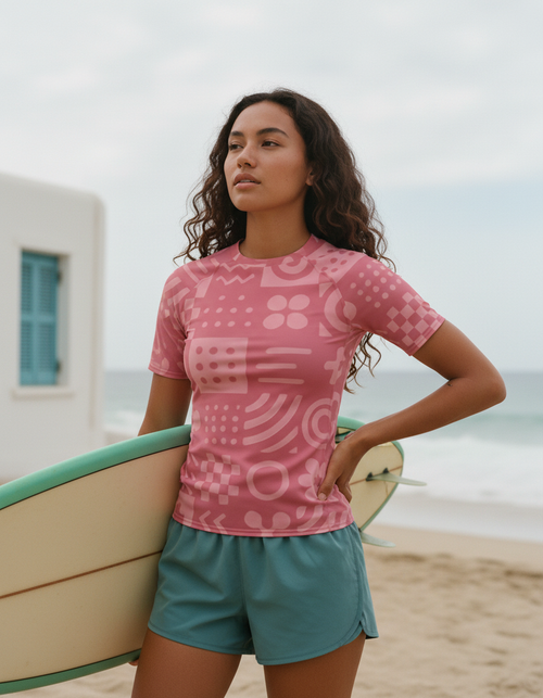 Fleur Rash Guard Men's Rashguard — Lolekai
