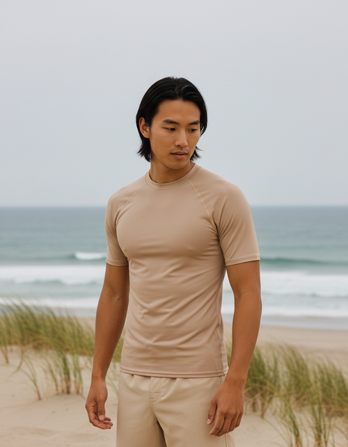 Fawn Rash Guard Men's Rashguard — Lolekai