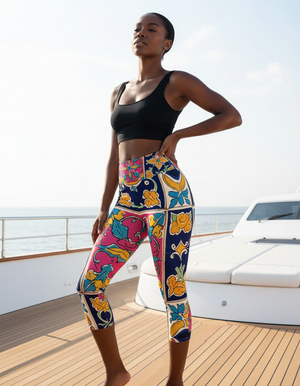 Zocalo Capri Yoga Leggings bikini — Dripper