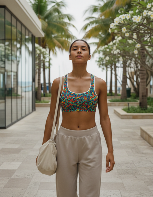 Kaleidoscope classic sports bras