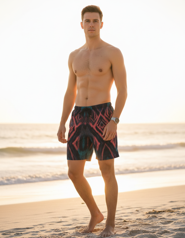 Men's Swim Trunks in Tassel
